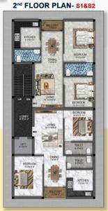 Project Image of 0.0 - 1100.0 Sq.ft 2 BHK Apartment for buy in Anugragha SS Paradise