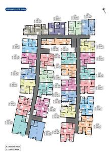Project Image of 500.0 - 665.0 Sq.ft 1 BHK Apartment for buy in Arun Tarangini Phase 2