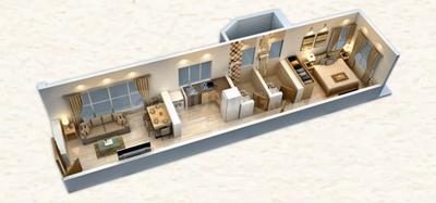 Project Image of 400 Sq.ft 1 BHK Apartment / Flat for sale in Bhandup West for Rs. 8600000