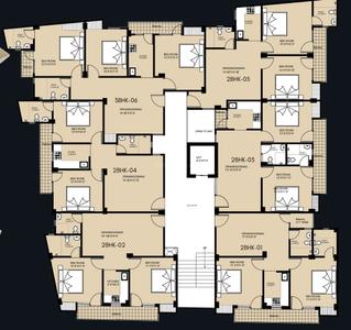 Project Image of 1050.0 - 1350.0 Sq.ft 2 BHK Apartment for buy in Evermark Golden Wings