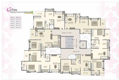 Project Image of 640.0 - 1290.0 Sq.ft 1 RK Apartment for buy in Shree Vishnu Datt Residency