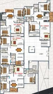 Project Image of 1015.0 - 1350.0 Sq.ft 2 BHK Apartment for buy in S L V Ideal Nest