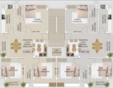 Project Image of 0.0 - 1300.0 Sq.ft 3 BHK Apartment for buy in Magnus Paramalay