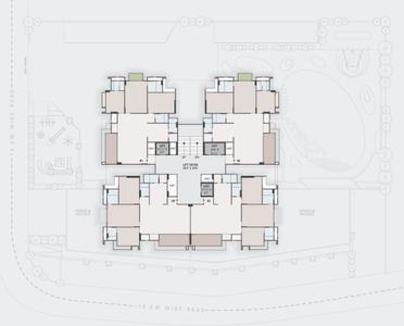 Project Image of 1282.74 - 1301.14 Sq.ft 3 BHK Apartment for buy in Sadhna Skywalk Luxuria