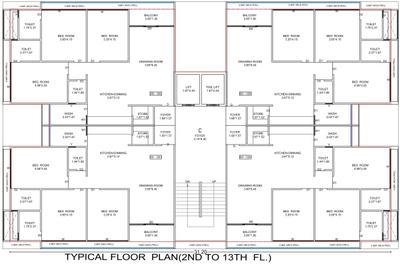 Project Image of 1040.65 - 1135.48 Sq.ft 3 BHK Apartment for buy in Labh Samay Aura
