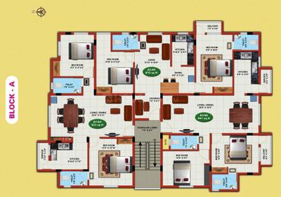 Project Image of 748.0 - 1014.0 Sq.ft 2 BHK Apartment for buy in Orchid Fair Deal