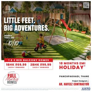 Project Image of 434.0 - 857.0 Sq.ft 1 BHK Apartment for buy in Southfield Datta Ashoka