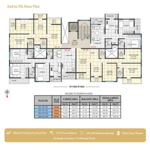 Project Image of 611.93 - 845.51 Sq.ft 2 BHK Apartment for buy in Govinda Plaza