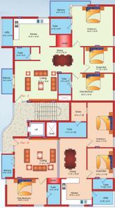 Project Image of 1720.0 - 1810.0 Sq.ft 3 BHK Apartment for buy in Saffron Peace Cottage
