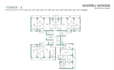 Project Image of 884.04 - 1475.09 Sq.ft 2 BHK Apartment for buy in Godrej Woods Phase 1