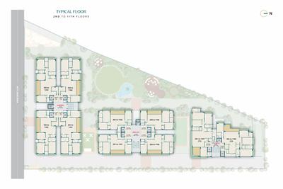 Project Image of 1469.49 - 2332.86 Sq.ft 3 BHK Apartment for buy in The Attraction