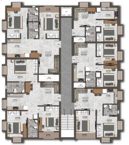 Project Image of 390.0 - 645.0 Sq.ft 1 BHK Apartment for buy in Karal Babylon