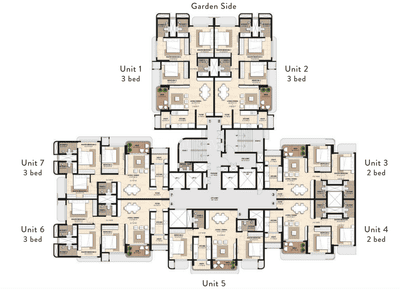 Project Image of 862.0 - 1744.0 Sq.ft 2 BHK Apartment for buy in Lodha Panache