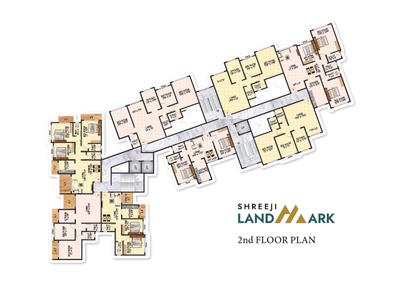 Project Image of 910.0 - 1370.0 Sq.ft 2 BHK Apartment for buy in Shreeji Landmark Phase 1