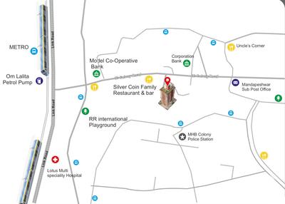 Project Image of 551.97 - 630.0 Sq.ft 2 BHK Apartment for buy in Hirani Mary Villa