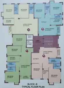 Project Image of 546.0 - 1431.0 Sq.ft 1 BHK Apartment for buy in Griham Apartment