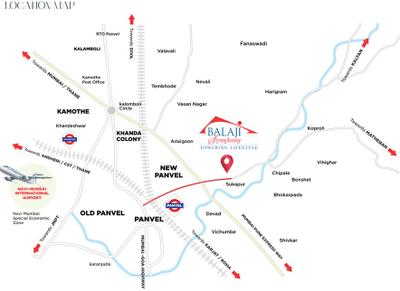 Project Image of 0.0 - 674.0 Sq.ft 2 BHK Apartment for buy in Vishesh Balaji Symphony