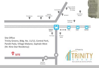 Project Image of 393.0 - 530.0 Sq.ft 1 BHK Apartment for buy in Trinity Greens