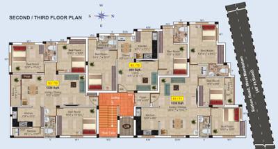 Project Image of 745.0 - 1657.97 Sq.ft 2 BHK Apartment for buy in Minerva Rangalaya