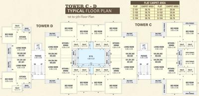 Project Image of 386.0 - 689.0 Sq.ft 1 BHK Apartment for buy in Shiv Castle Pearl