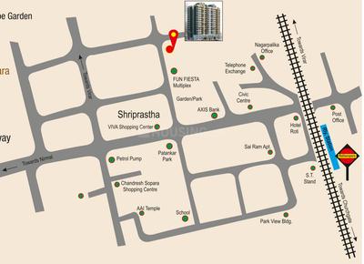 Project Image of 375.23 - 570.16 Sq.ft 1 BHK Apartment for buy in Viva Gulmohar Heritage Building No 3 Wing E Phase I