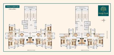 Project Image of 478.0 - 843.0 Sq.ft 2 BHK Apartment for buy in Balaji Park