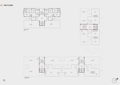 Project Image of 857.24 - 895.66 Sq.ft 3 BHK Apartment for buy in Satyenza The Auralis