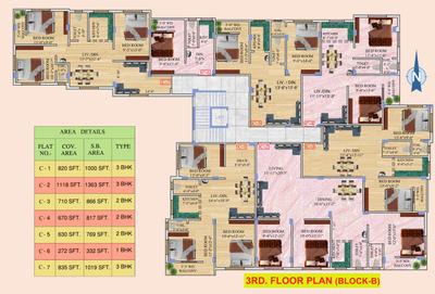 Project Image of 617.0 - 1363.0 Sq.ft 2 BHK Apartment for buy in Jai Hanuman Apartment II