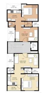 Project Image of 383.95 - 433.89 Sq.ft 1 BHK Apartment for buy in Kanakmangala Gajanan