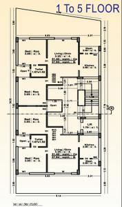 Project Image of 0.0 - 534.0 Sq.ft 2 BHK Apartment for buy in Sanvi Flats