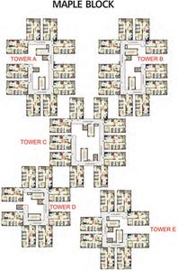 Project Image of 640.0 - 1330.0 Sq.ft 2 BHK Apartment for buy in Indya The Greens