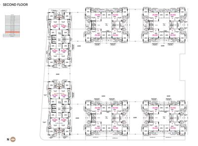 Project Image of 649.6 - 653.8 Sq.ft 2 BHK Apartment for buy in Clover Santora