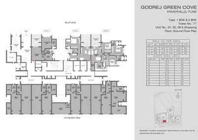Project Image of 650 Sq.ft 1 BHK Apartment / Flat for sale in Mahalunge for Rs. 4700000