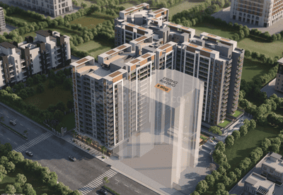Project Image of 1401 Sq.ft 3 BHK Apartment / Flat for sale in Maan for Rs. 9500000