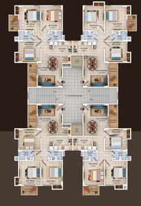 Project Image of 928.0 - 1946.0 Sq.ft 2 BHK Apartment for buy in Uttarayan Shreejoni II