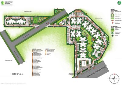 Project Image of 585.17 - 595.63 Sq.ft 2 BHK Apartment for buy in Signature Global Superbia
