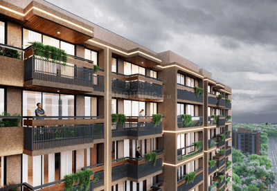 Project Image of 1106.21 - 1182.09 Sq.ft 3 BHK Apartment for buy in Kesari Hilltown Luxuria