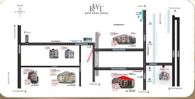 Project Image of 800.0 - 1360.0 Sq.ft 2 BHK Apartment for buy in ACS Rosewood Tower