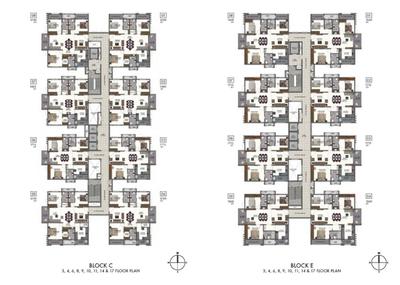 Project Image of 1575.0 - 2210.0 Sq.ft 3 BHK Apartment for buy in White Waters At Y