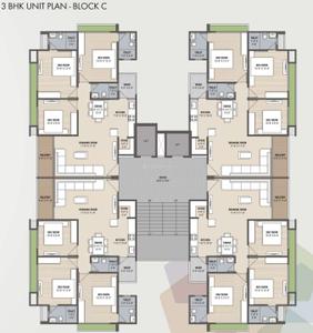 Project Image of 634.1 - 896.1 Sq.ft 2 BHK Apartment for buy in Pavanputra Pancham Pentagon Phase 2
