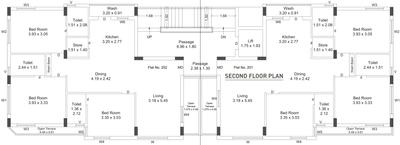 Project Image of 951.53 - 953.68 Sq.ft 2 BHK Apartment for buy in Siddhi Prime