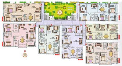 Project Image of 2106.0 - 2517.0 Sq.ft 3 BHK Apartment for buy in ARCA Sarovar