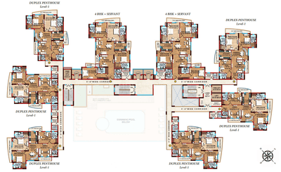 Project Image of 2484.21 - 6301.14 Sq.ft 3 BHK Apartment for buy in Ekana Ontario R3