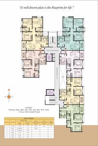 Project Image of 651.0 - 1172.4 Sq.ft 2 BHK Apartment for buy in Rajyog Emerald Skies