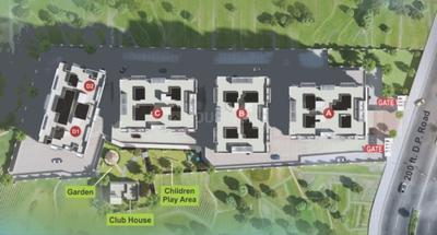 Project Image of 473.61 - 606.44 Sq.ft 2 BHK Apartment for buy in Lunkad Amrutdhara A Building