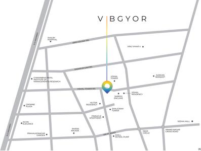 Aaryarath Vibgyor Location Plan 1
