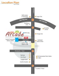 Project Image of 1140.0 - 1965.0 Sq.ft 2 BHK Apartment for buy in Urban Scape USD Arcade