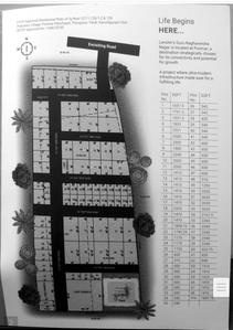 Guru Raghavendra Nagar Layout Plan 1