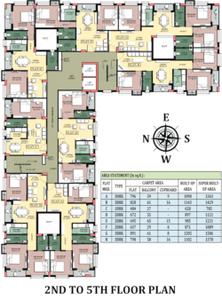 Project Image of 734.0 - 1558.0 Sq.ft 1 BHK Apartment for buy in GM Meena Galaxy