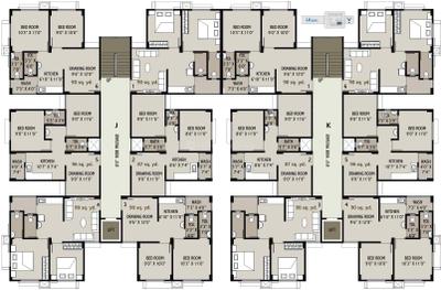 Project Image of 1200 Sq.ft 2 BHK Apartment / Flat for sale in Narolgam for Rs. 2800000